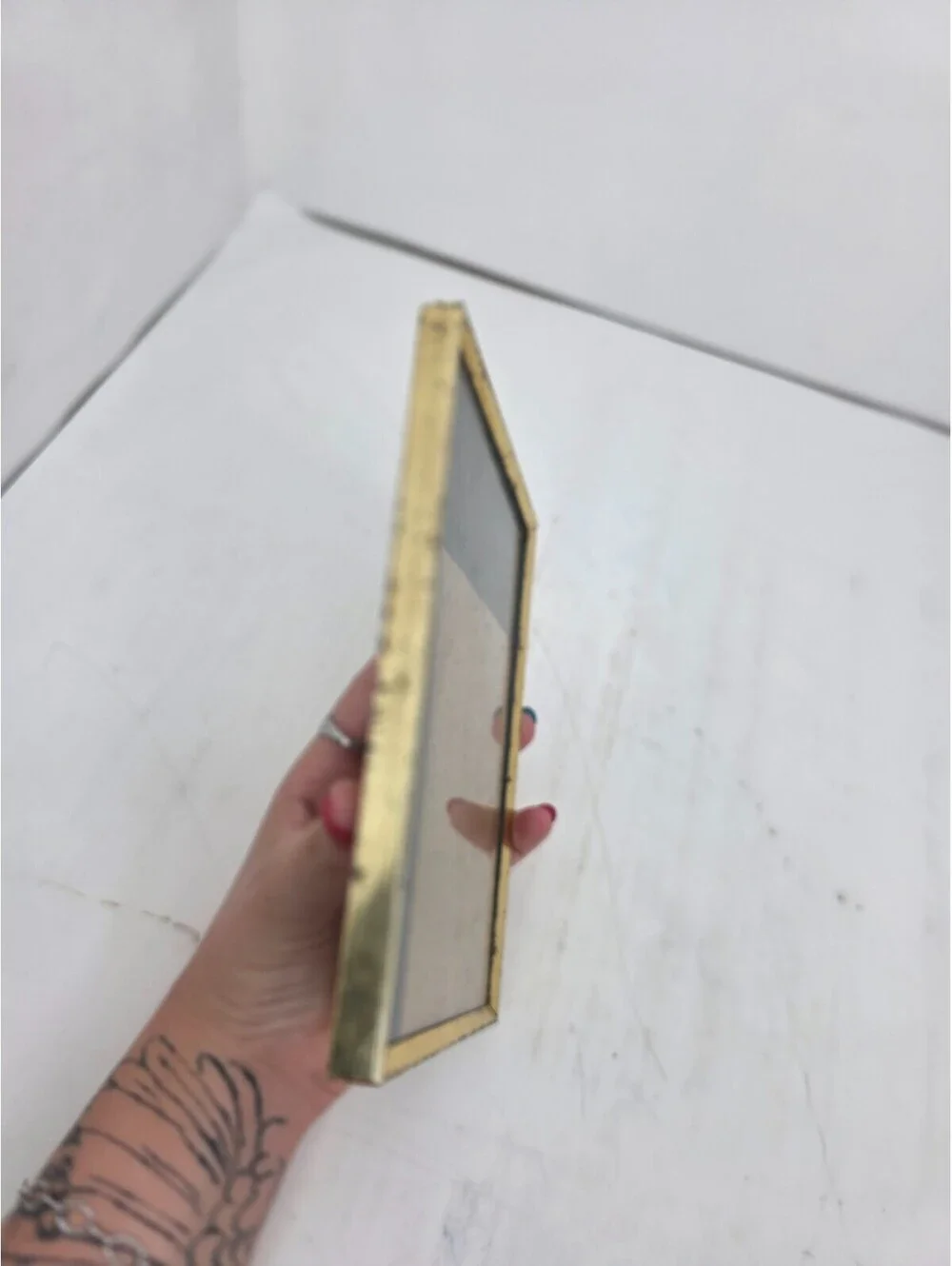 Vintage Antique Gold-Tone Metal 5